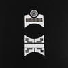 7pcs Center Shift Gear Selector Button Decals Cover For Jaguar XF 12-15