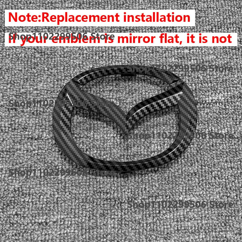 ABS Car Front Grille Eemblem Rear Trunk Badge Sticker For Mazda CX-30 CX50 60 90 CX-3 CX-5 8 9 MX-30 MX5 NC ND Logo Accessories vzpgl12
