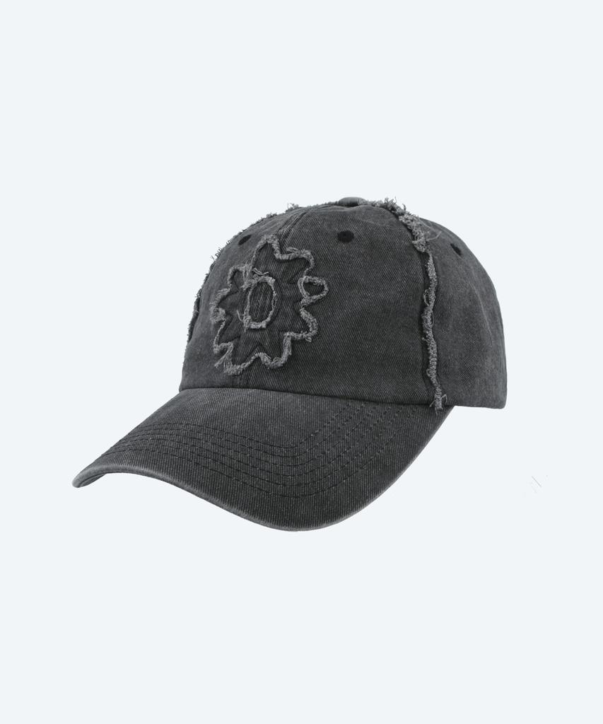 Tonilolenseu Applique Symbol Logo Ball Cap Charcoal