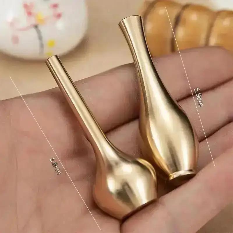 Mini Antique Vase Fresh Dry Flower Arrangement Modern European Style Living Room Decals Process Unique Desktop Decoration