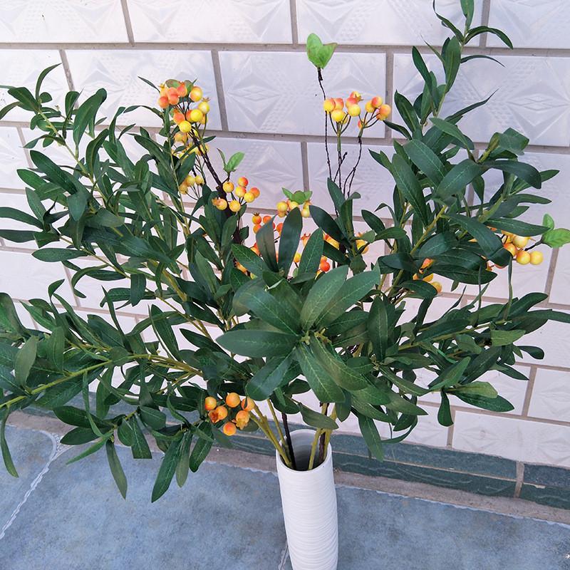 Elegant Artificial Olive Bonsai Tree Wedding Tabletop Decoration Gift Home