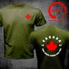 Grappig Ontwerp Canada Esdoorn Opgericht 1867 Shirt Unisex Mode Trendy Casual Kleding Stijlvolle Tops T-shirt Vrijetijd T-shirt Unisexs T-shirt