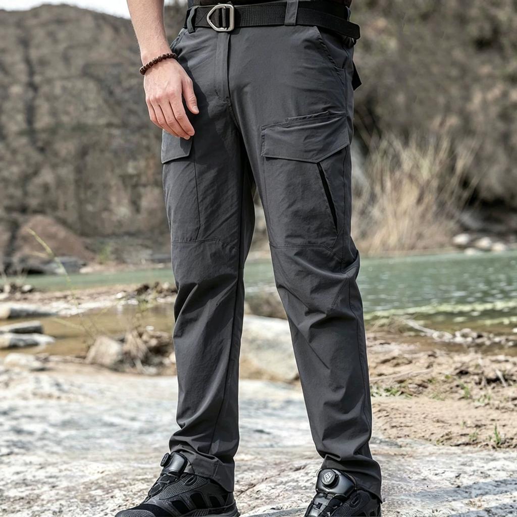 1111 Summer men's versatile commuter overalls tactical trousers quick-drying sports combat jogging casual trousers