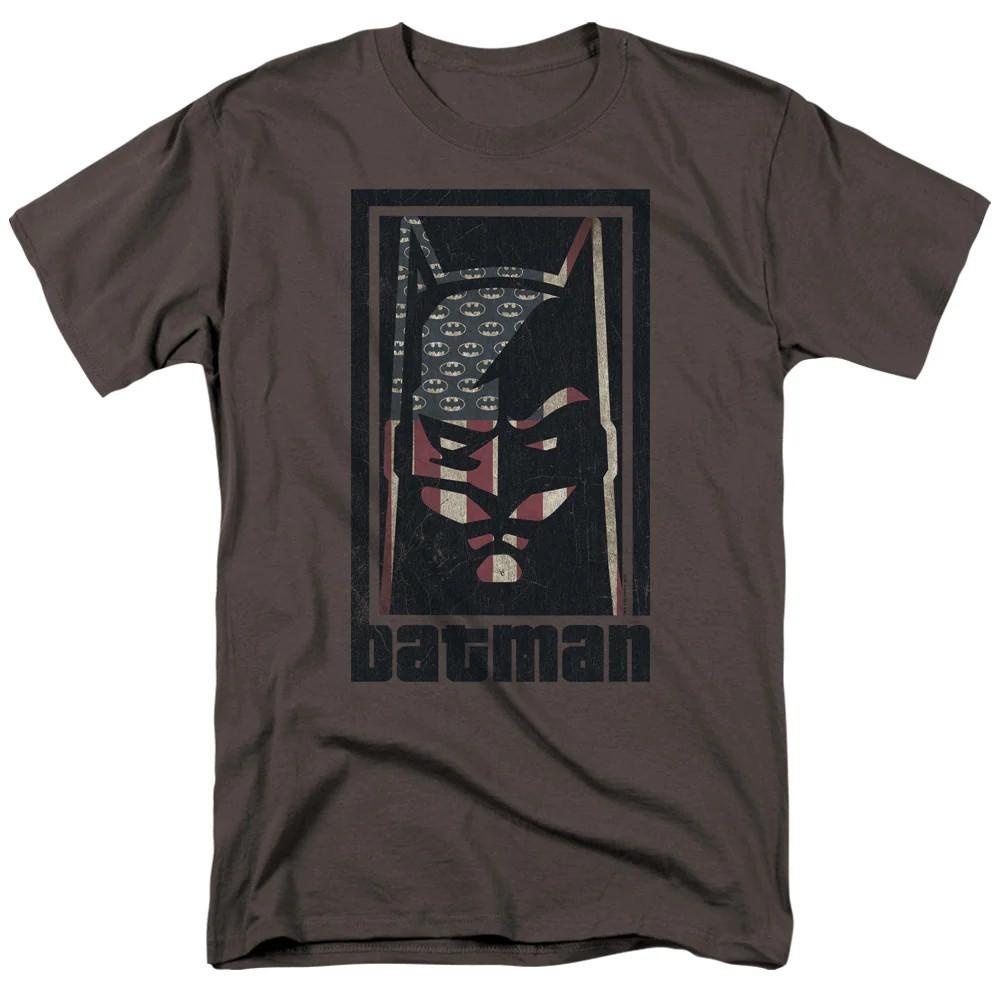 

Batman American Batman Mens T Shirt Charcoal 3XL