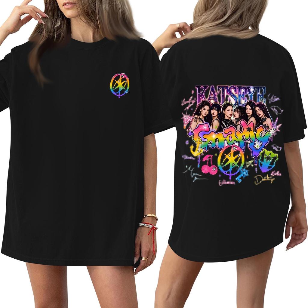 Women's Casual Letter Print Short Sleeve T Shirt for Everyday Fashion