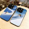 Sport Snowboarding Handyhülle Für iPhone 17,16,15,14,13,12,11 Plus,Pro Max,XS,Bunte Silber Schwarz Hülle