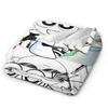 Couvertures en flanelle Sprunki Wenda Couvertures de jeu pour lit voiture Tapis de lit super chaud,