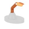 Nail Art Training Practice Finger Bendable Joints False Nail Tips Finger Mannequin with Base