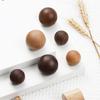 Wooden Door Handles Ball Knob Drawer Pulls Natural Beech Furniture Handles For Cabinets And Drawers Knobs Wardrobe Pulls