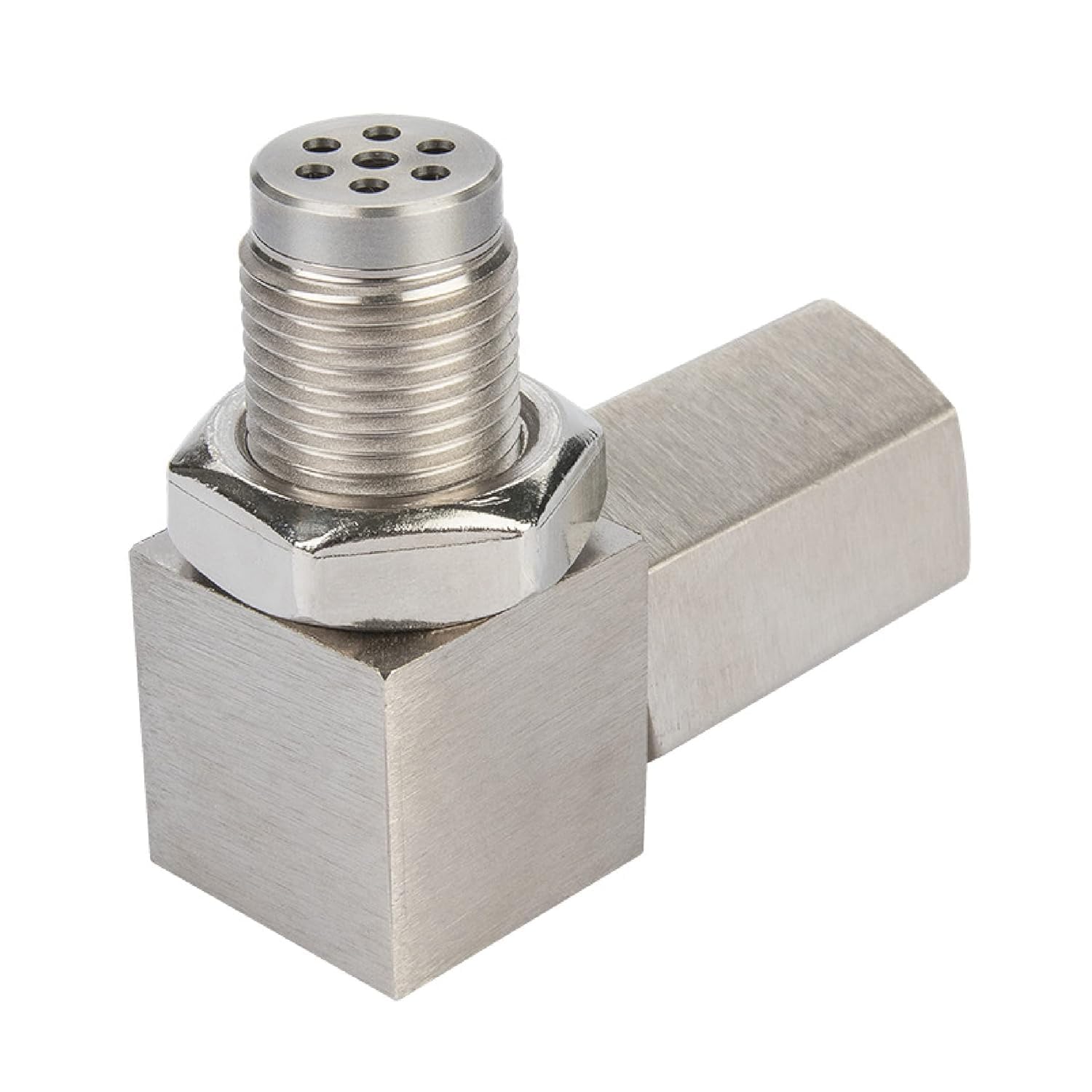 

EINEY O2 Sensor Adapter, 90 Degree, M18 x 1.5, Stainless Steel, Exhaust Error Prevention,