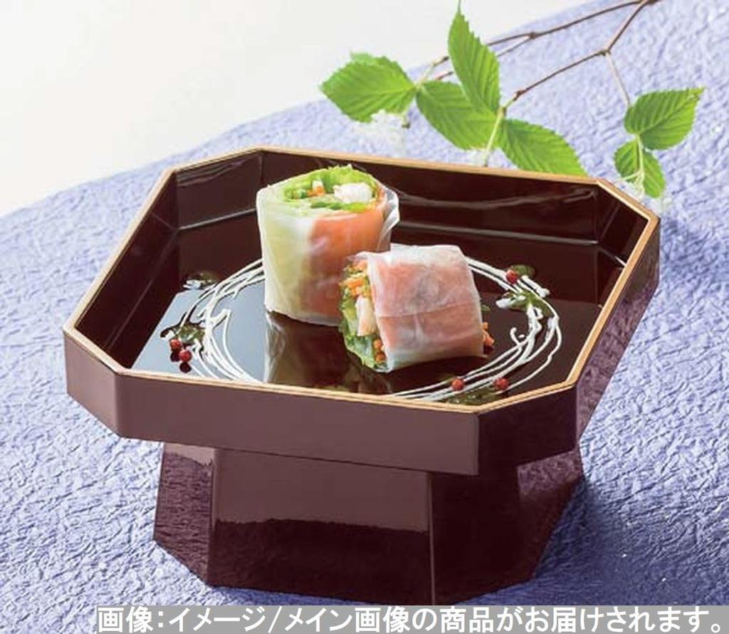 J-kitchens 5.5-inch Mai Sanpo (Dancing Three-Piece Bowl) Serving Plate with Gold-Tone Finish, 17cm, Model Number 876249, Made in Japan