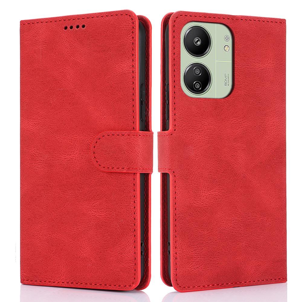 For Xiaomi Redmi 13C 4G/5G/13R 5G/Poco M6 5G/Poco C65 4G Phone Cases Shockproof Leather Flip Cover