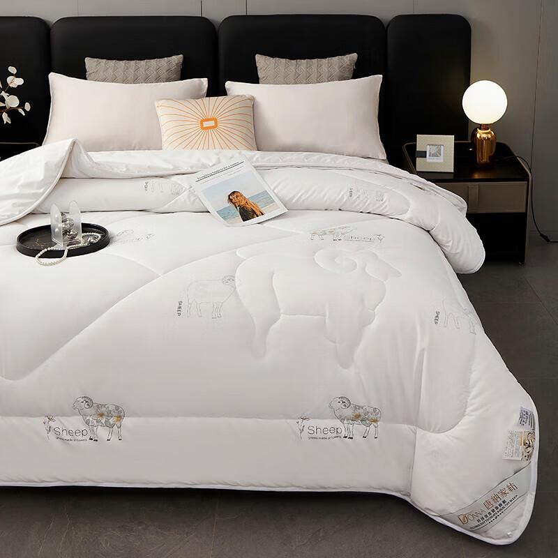 Donner Antibacterial Ginger Fiber Wool Quilt