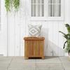 Garden Storage Box 60x50x58 Cm Solid Acacia Wood