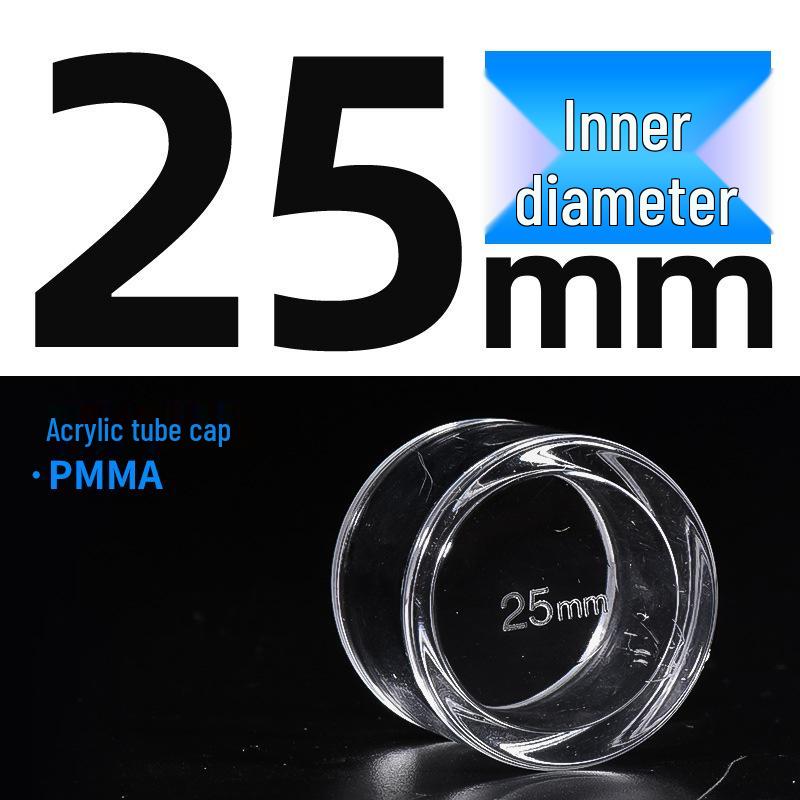 Longxiang Aquarium Acrylic Transparent Rain Tube Outlet (3/4/6 inch, 20mm)