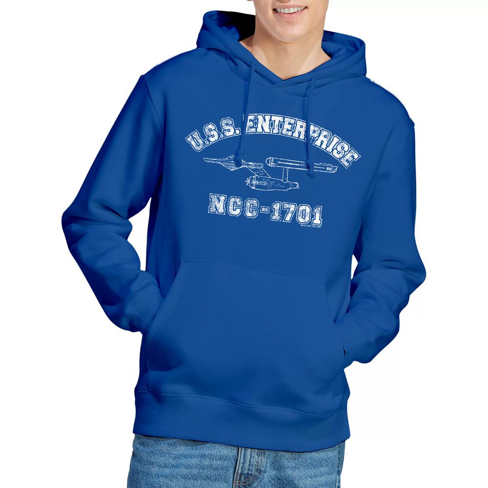 STAR TREK Men's Enterprise Athletic Hoodie