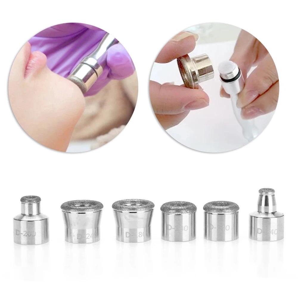 Diamond Dermabrasion Tips Microdermabrasion Replacements Stainless Steel Microdermabrasion & Blackhead Removal Tool Accessories