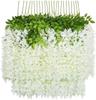 Simulated Artificial Flower Ceiling With Rattan Flowers, Wedding Decoration, Plastic Rattan Flowers, Shooting Props