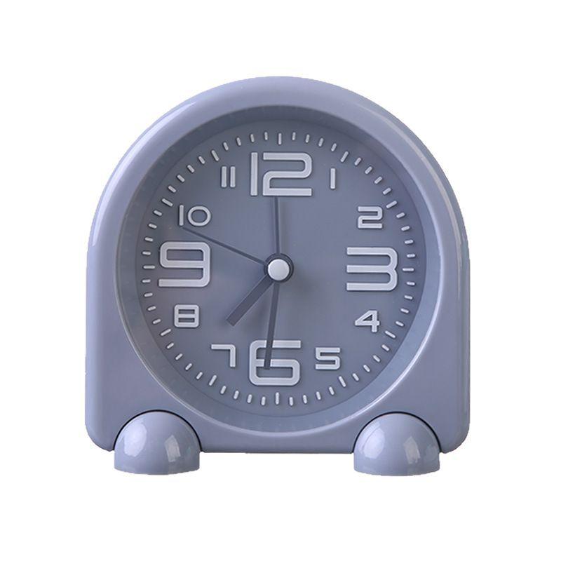 1PC Alarm Clock Student-specific Simple Silent Small Alarm Clock Desktop Desktop Clock Wholesale Cartoon Alarm Clock Cartoon Small Alarm Clock