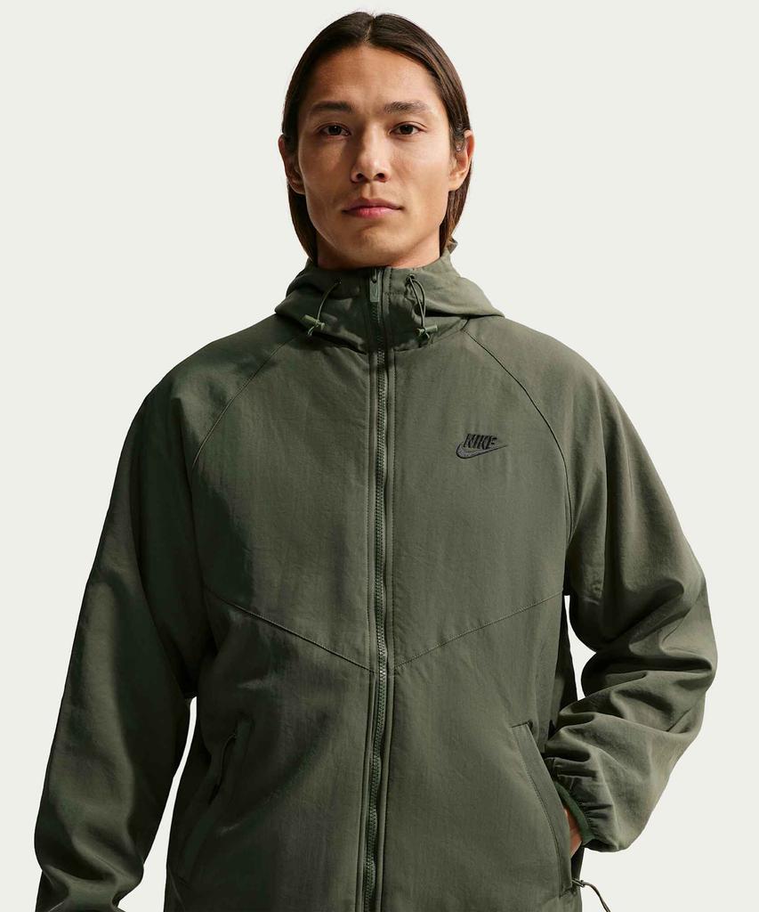 Nike Winterized Woven Hooded Jacket M - Cargo Khaki:Black / Iq3757-325