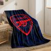 Arsenal Logo Designed Flannel Blanket for Bedroom, Living Room, Sofa, and Nap