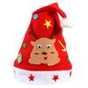 Children's Kindergarten Handmade DIY Christmas Hat Making Materials Set Non-woven Cartoon Hat
