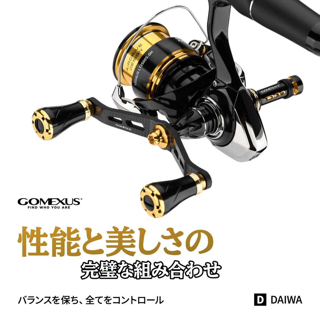 Gomexus R2 PRO Reel 42mm Spinning Reel Daiwa 23 Regalis Hook Run and Gun Light Ultra Lightweight Easy Installation Stand, Protection, (Daiwa)