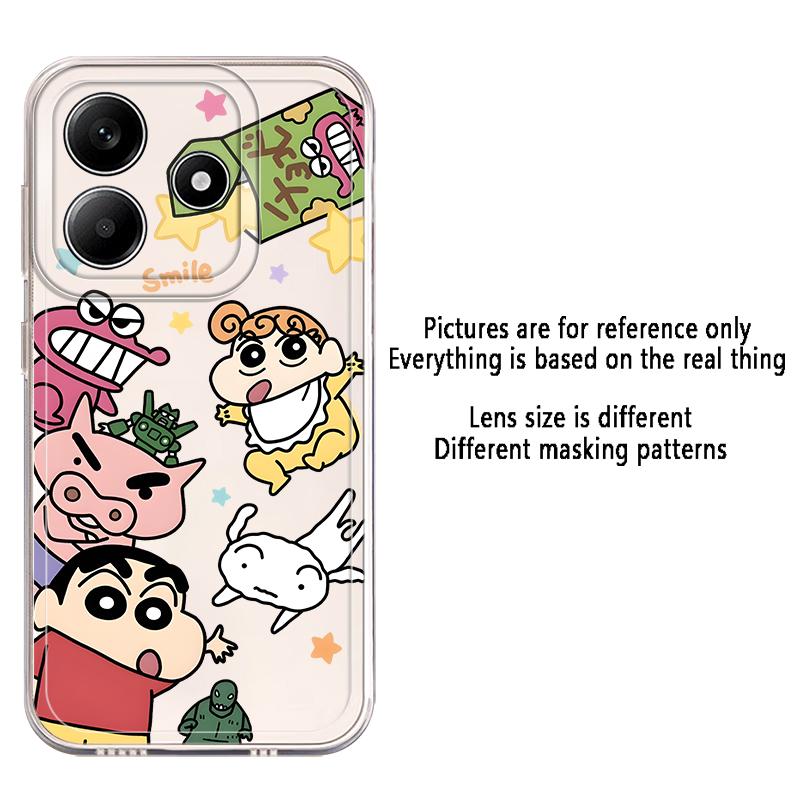 Shin Himawari Soft Phone Cover Case for Xiaomi Redmi Note 14 Pro Plus 12S 14C A4 11 Note 13 10S 12 11S 13C 9 10