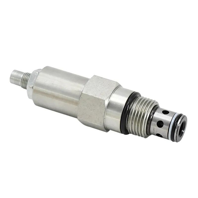 Precise 1 Piece Pressure Relief Loader Control Valve Silver Metal For Case Loader Backhoe 580L 580SM Loader Landscaper