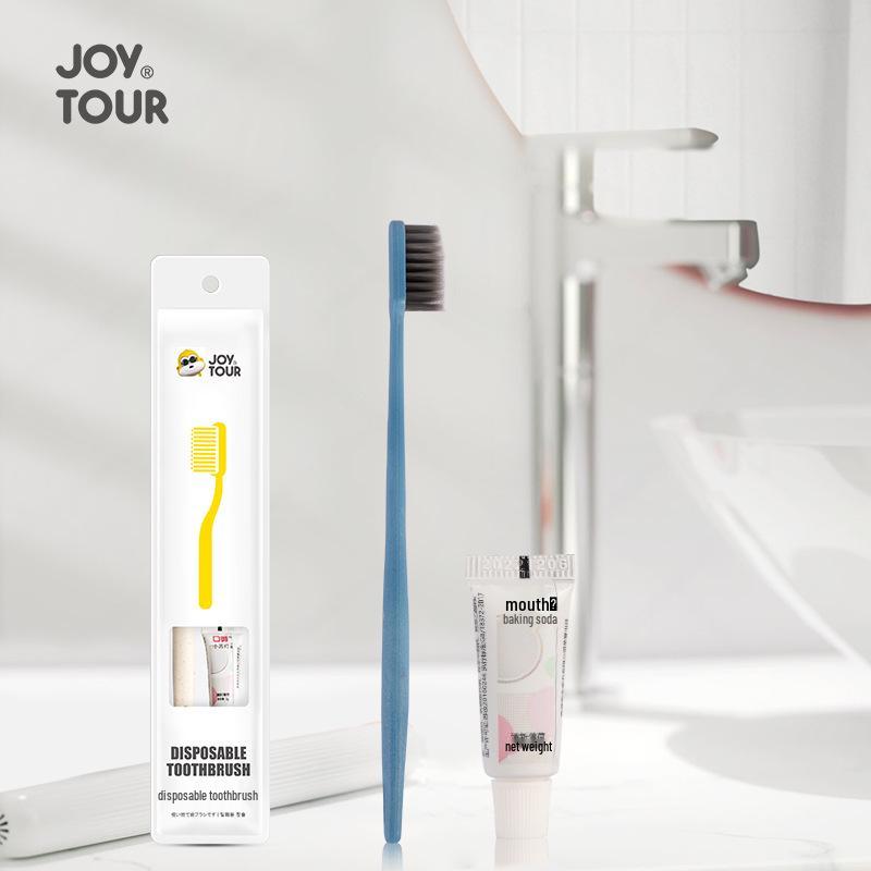 Travel Toiletry Gift Set: Toothbrush, Toothpaste, Conditioner, Disposable Towel, Wash & Care Essentials F2 Set