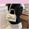 Popular Butterfly Knot Mini Bag Women's 2024 Spring Street Style Crossbody Fashion Handbag