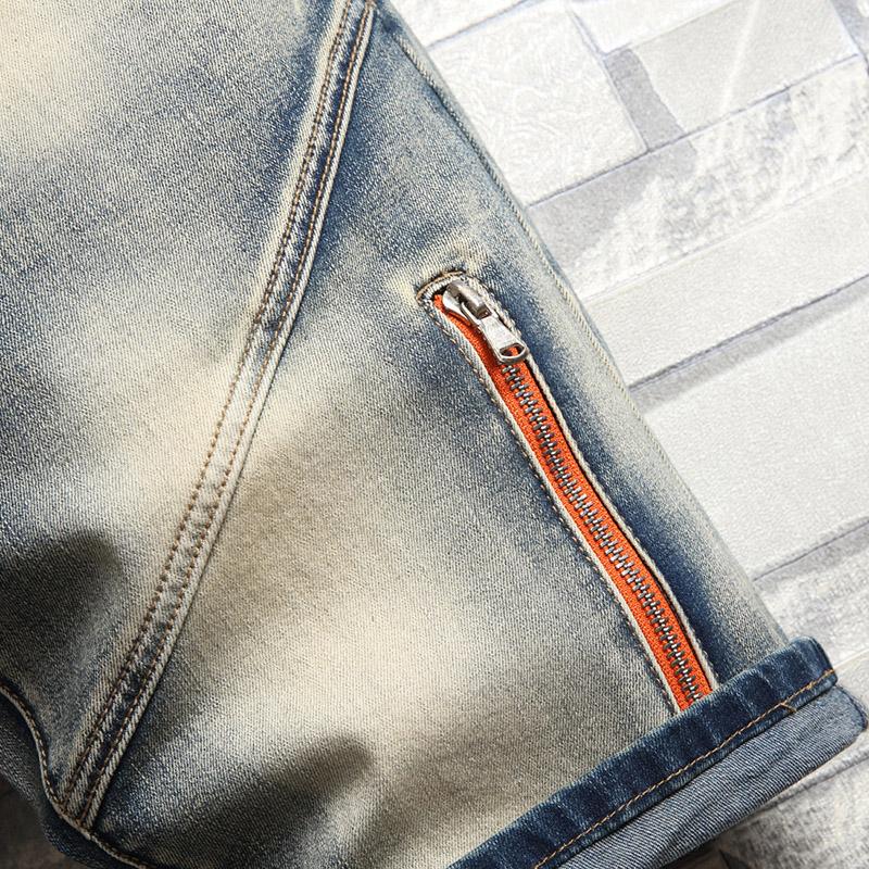 Slidte Jeans Mænds Fem-punkts Bukser Sommer Mænds Denim Shorts
