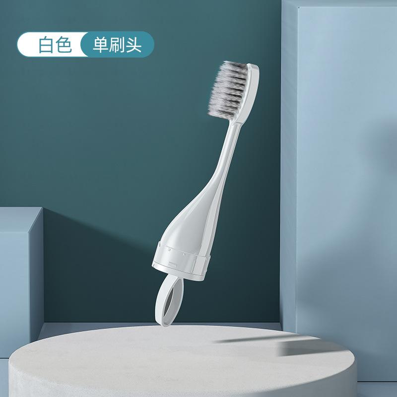 3 In 1 Portable Toothbrush Can Hold Toothpaste Integrated Hygienic Folding Travel Toothbrush Oral Cleaning Tools Easy Carrying