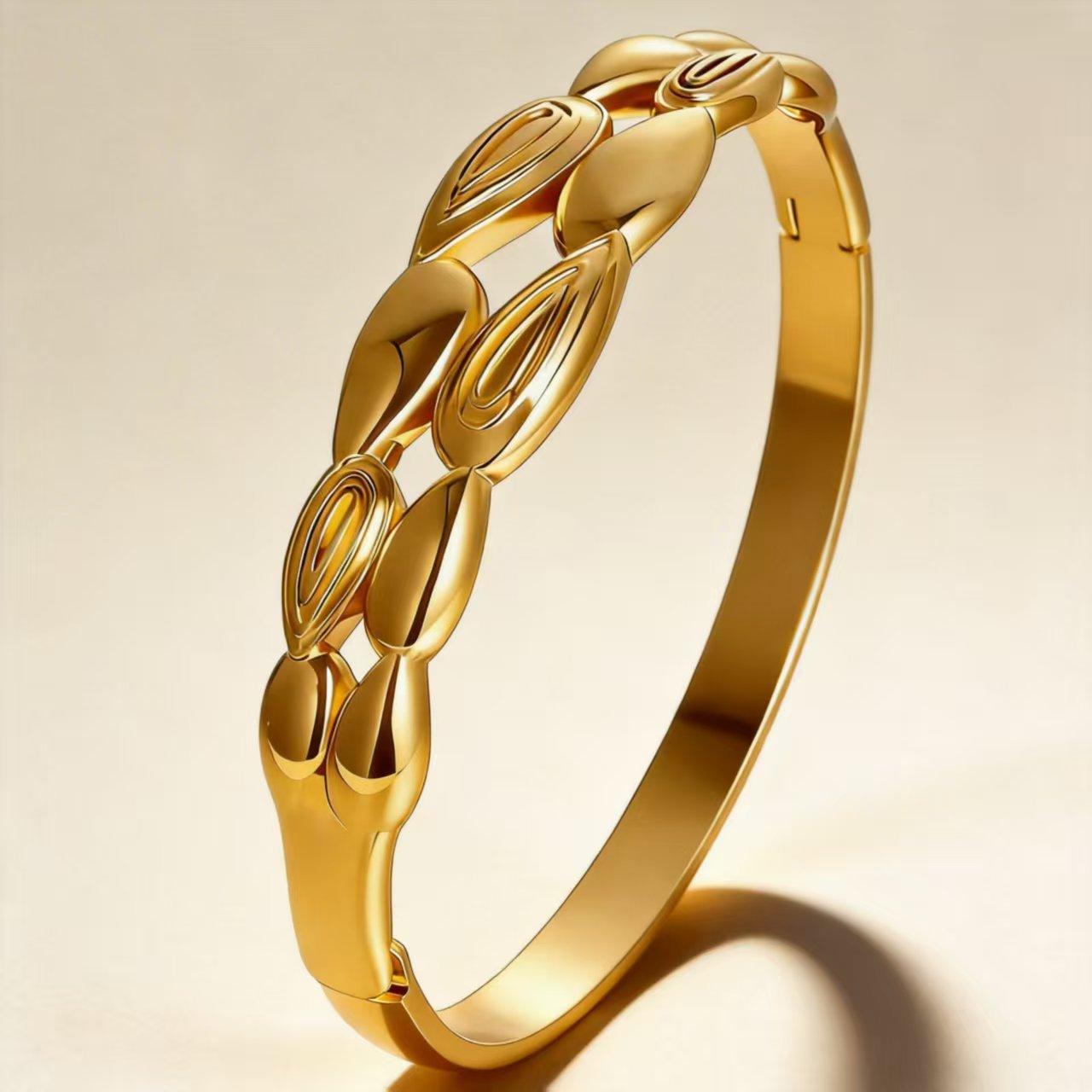New Product Love Casting Girls Light Luxury Fashion Simple Versatile Bracelet Bracelet One Size(16-22CM)