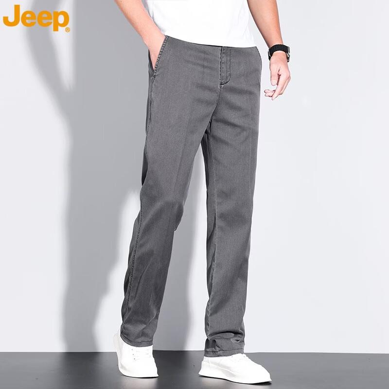 Мужские тонкие джинсы JEEP Comfort прямого кроя 40