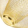 Gadpiparty Golden Iron Mesh Pendant Light Shade - Vintage Hollow Ceiling Lamp Cover for Home, Kitchen, Bar, and Restaurant Decor