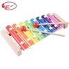 Colorful Wooden Children's Xylophone Toy - Eight-Note Hand Knocking Piano for Early Education