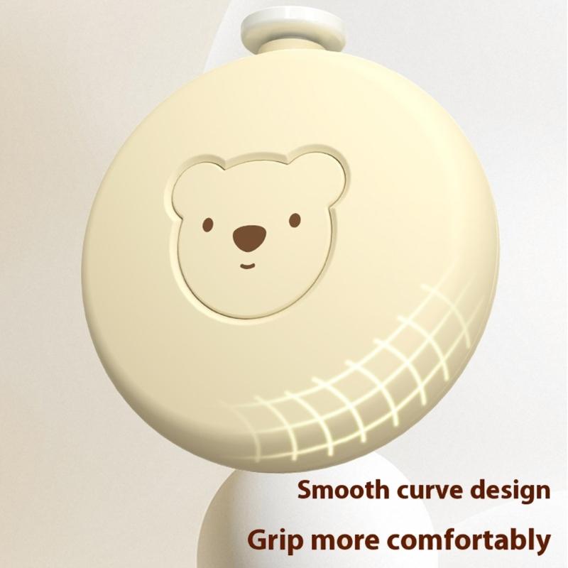 Elektrisk baby-nageltrimmer Milt slipsystem Med förvaringsfodral Lätt design Säker för nyfödda
