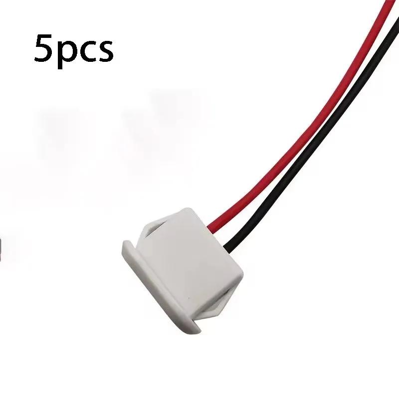 5PCS USB 2.0 Direct Pressure Welded Wire Type Mother Lamp Toy Charging Port Table Lamp Precision Instrument Charging Port