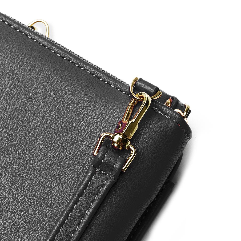 charles and keith navy blue bolsa