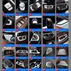 Stainless For BMW 5 Series G30 Car Inner Door Handle Speaker Stereo Cover Trims