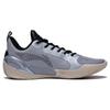Li Ning Wade 808 3 Low Top Slip Resistant Abrasion Resistant Basketball Shoes Men's Black Gray ABPT043-3