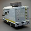 Zabawki w skali 1/32 Camper RV Samochód kempingowy, odlewany metal Pojazd rekreacyjny Udawaj, że bawisz się z napędem pull back Model Drzwi i markiza samochodu Otwarte światło Dźwięk dla chłopca dziewczynki