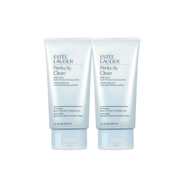 Estee Lauder Perfectly Clean Multi-Action Foam Cleanser/Purifying Mask 150ml
