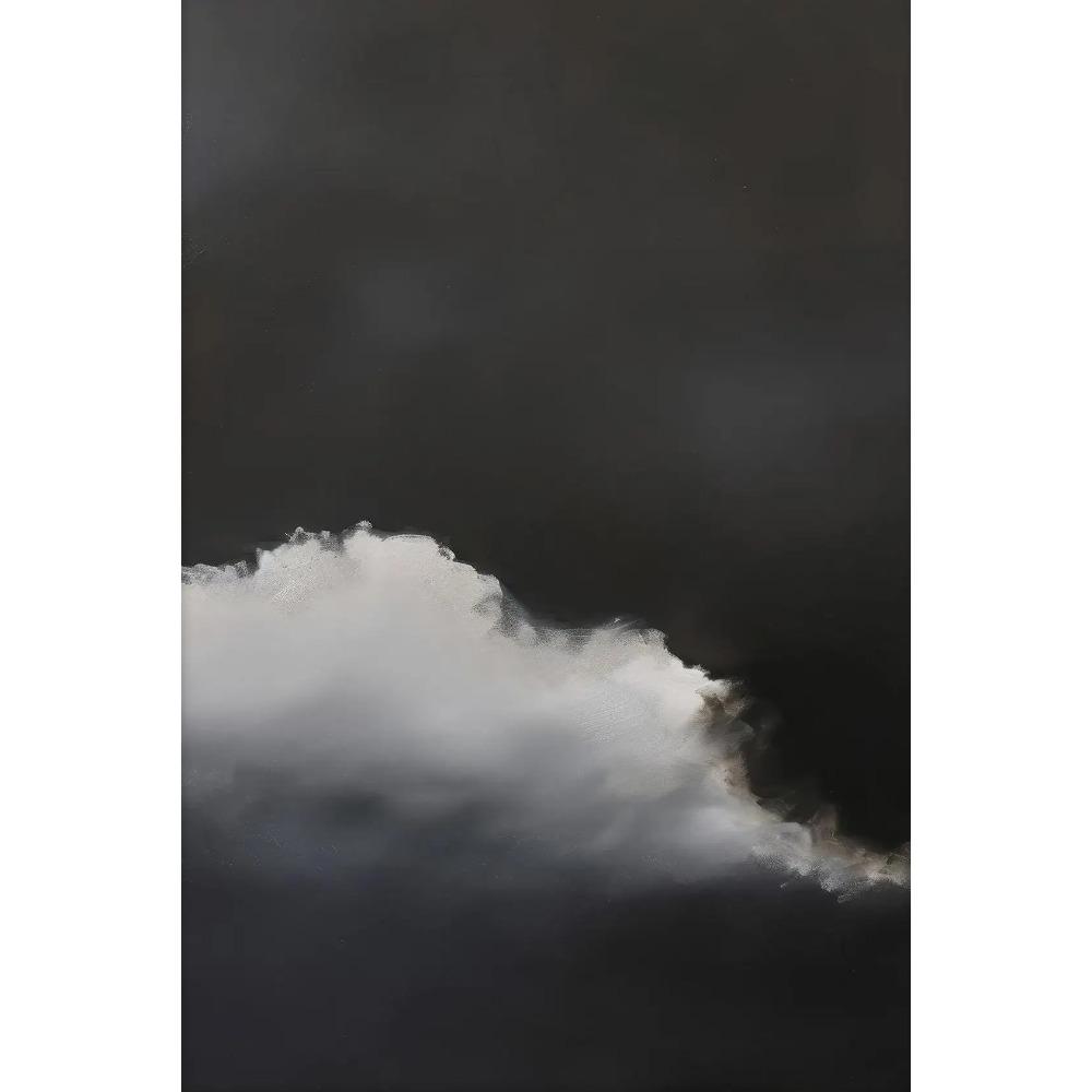 Vintage Cloud Landscape Art Posters Moody Sky Forest Plants Modern Prints Canvas Painting Wall Pictures Home Living Room Decor