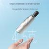 ZUODU Automatic Three-Fold Double-Layer Titanium Silver Sunshade Umbrella