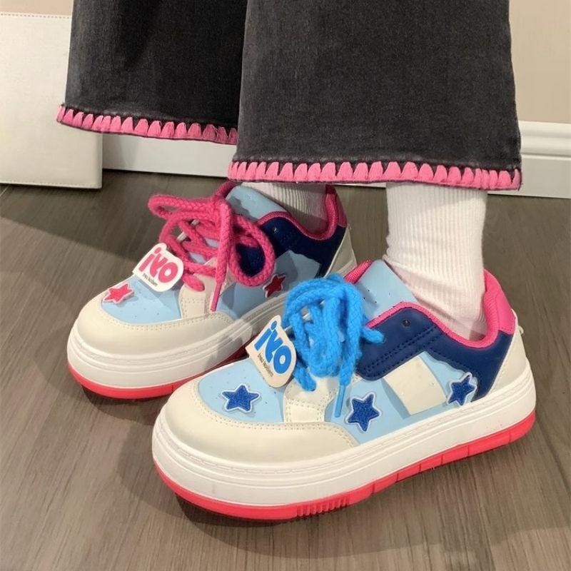 Board Shoes Women's Autumn Ins Tide Student Versatile Shoes Niche Bread Shoes