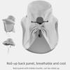 Quick Drying Sun Protection Hat Neck Guard Face Covering Sunhat Summer Sunscreen Cap  Camping