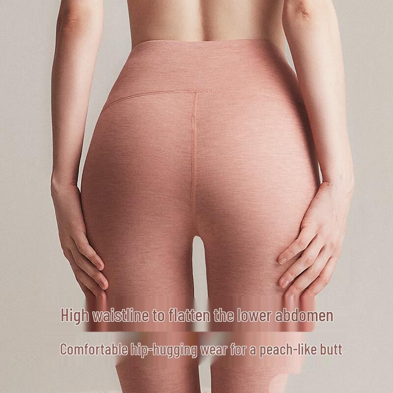 Hengyuanxiang Women's High-Waist Thickened Thermal Leggings