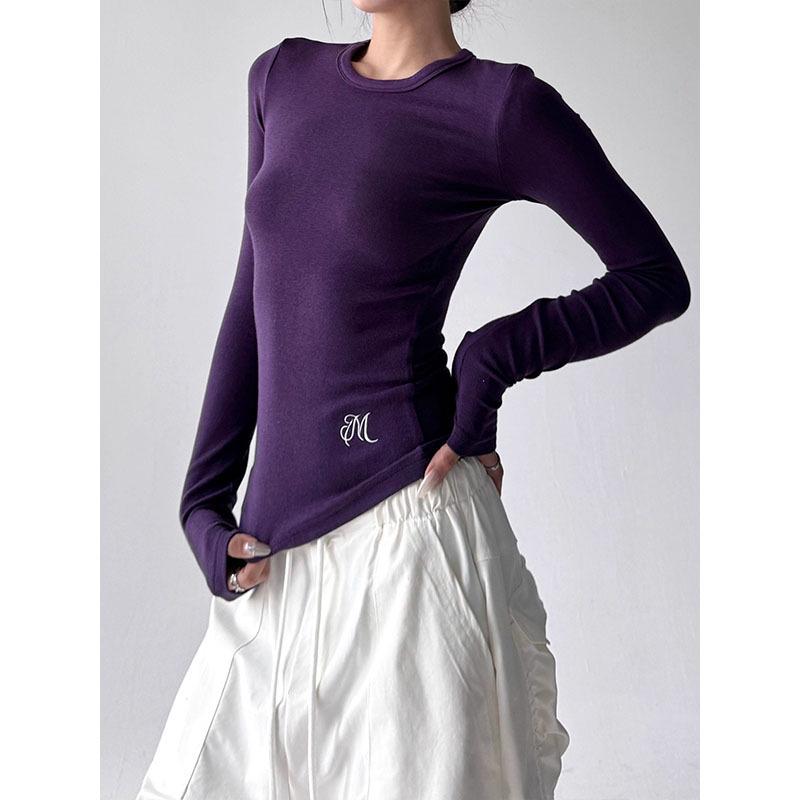 2025 Slim-fit Women s Base Layer Top: High Elasticity, Versatile, Luxurious Feel for Autumn/Winter S